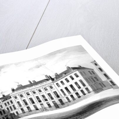 View of the North Side and East Side of Soho Square, 1854 by English School