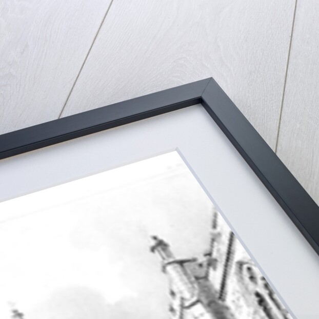 Durham Cathedral, East view from Bow Lane by English School