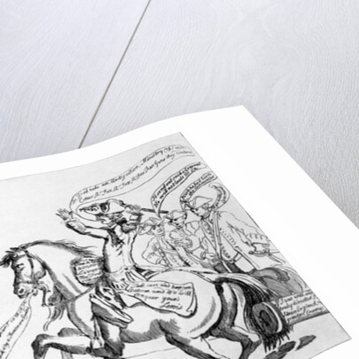 The Pompadour General, c.1759 by George Bickham