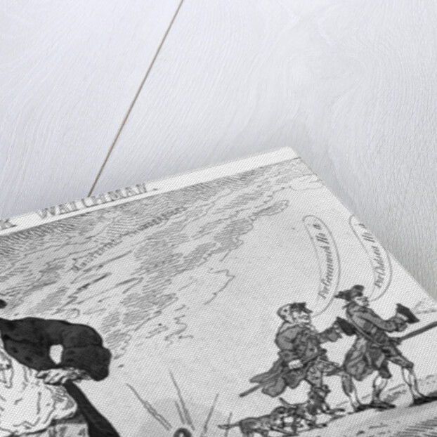 The Westminster Watchman, 1784 by Thomas Rowlandson