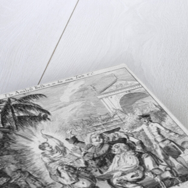 The Analyst Besh-n in his own Taste Pr.1s[hilling], 1753 by Paul Sandby