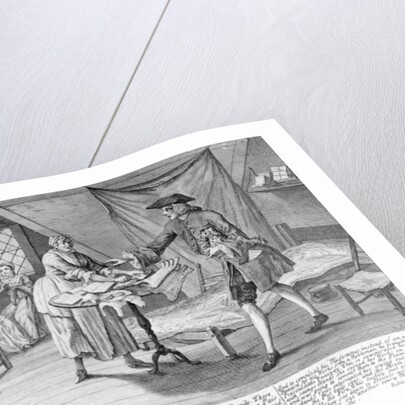 A description of the miseries of a garreteer poet, 1751 by John June