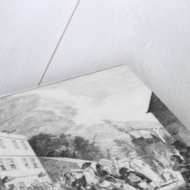 The Painter's March from Finchley, 1753 by Paul Sandby