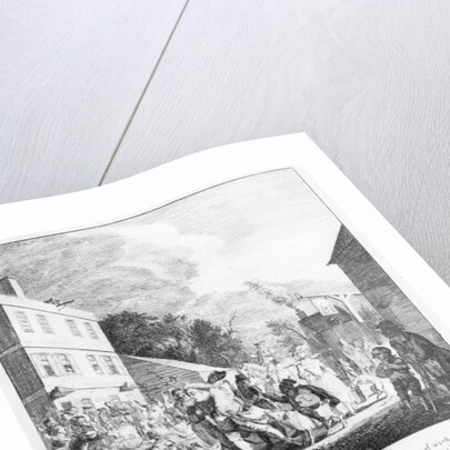 The Painter's March from Finchley, 1753 by Paul Sandby