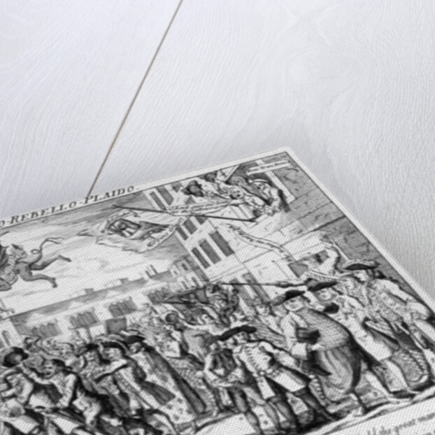 Jaco-Independo-Rebello-Plaido, after Henry Fielding, 1747 by English School