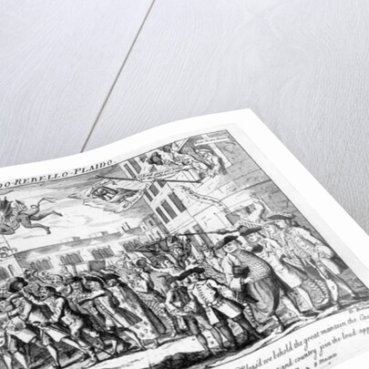 Jaco-Independo-Rebello-Plaido, after Henry Fielding, 1747 by English School