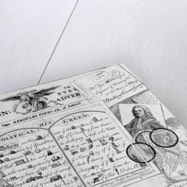 The Champion, or Evening Advertiser by Capt. Hercules Vinegar of Pall Mall, 1744 by George Bickham