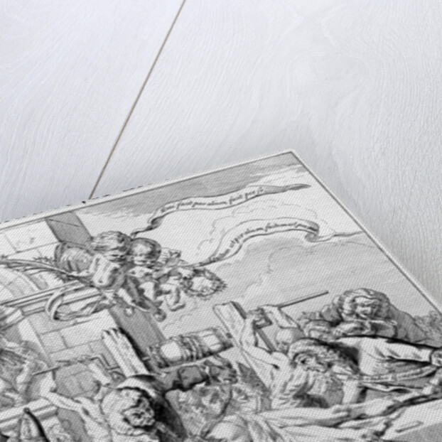 The Conduct of the Two B*****rs, 1749 by George (c.1706–71) Bickham