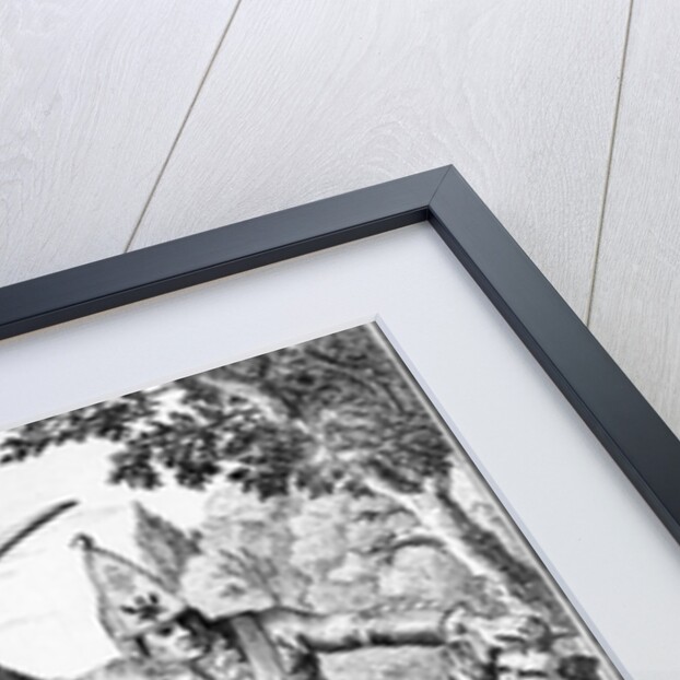 The Lamentations of Louis, 1757 by English School