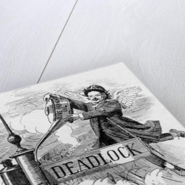 Lloyd the Lubricator, from Punch magazine, November 13, 1907 by English School