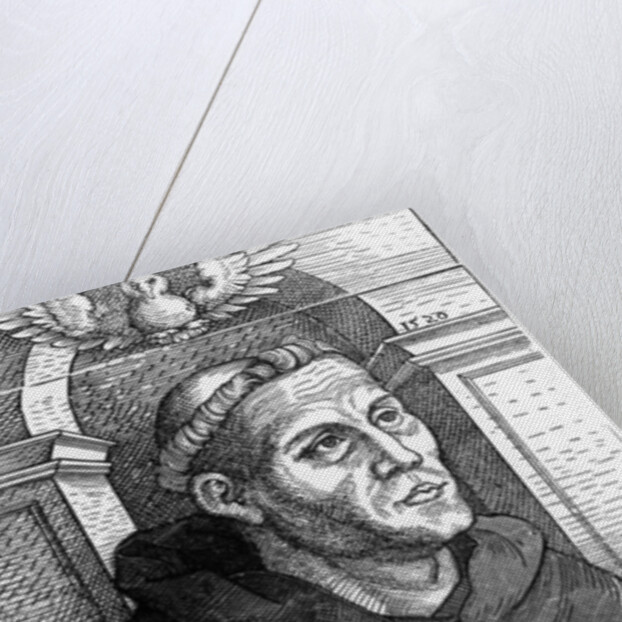 Martin Luther as Augustinian Friar, 1520-24 by Lucas the Elder Cranach