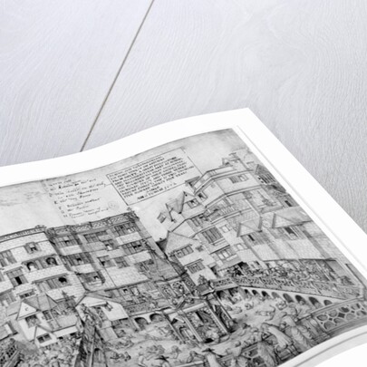 The King's Bath and the Queen's Bath, 1675 by Thomas Johnson