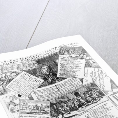 The Bubbler's Medley, or a Sketch of the Times: Being Europe's Memorial for the Year 1720 by Carington Bowles