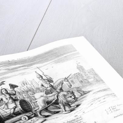 Excise in Triumph, 1733 by English School