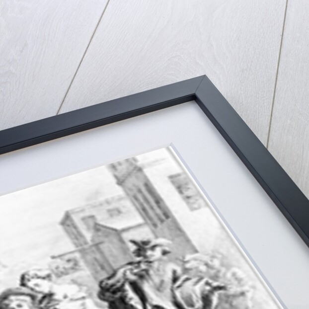 Enthusiasm display'd, or Moor Fields Congregation, 1739 by English School