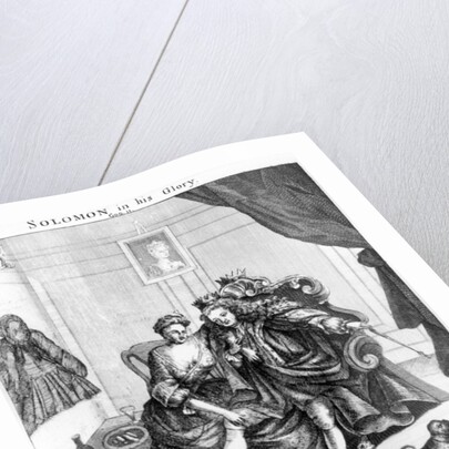 Solomon in his Glory, circa 1738 by English School