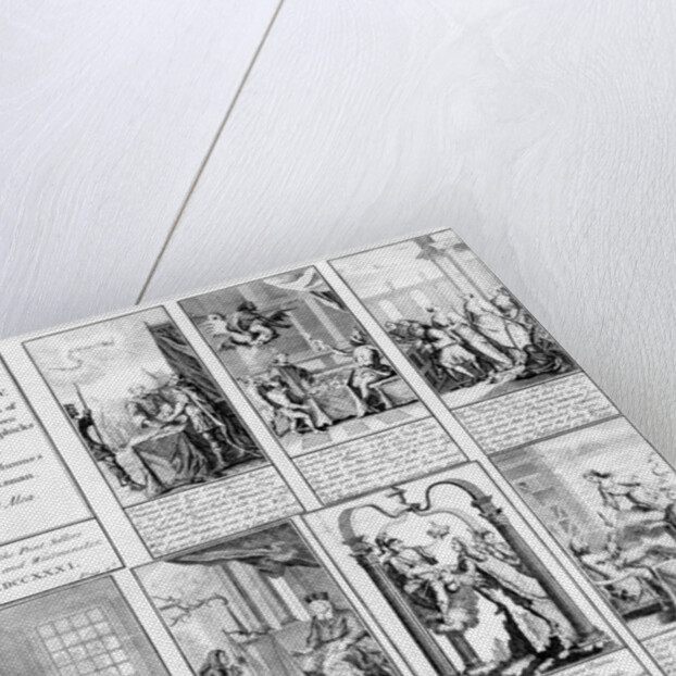 Robin's Reign, or Seven's the Main, 1731 by English School