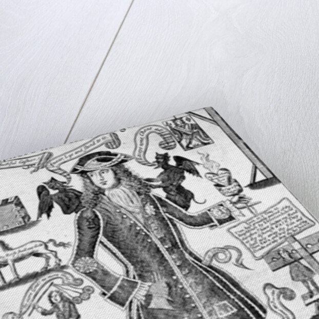 Lucipher's New Row-Barge, c.1721 by English School