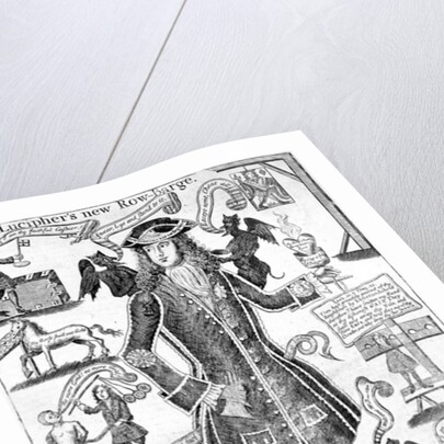 Lucipher's New Row-Barge, c.1721 by English School