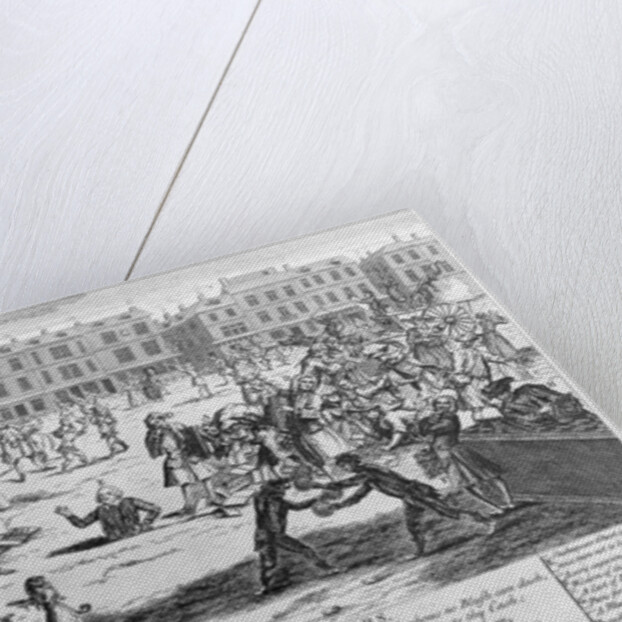 The Rival Printers, 1734 by English School