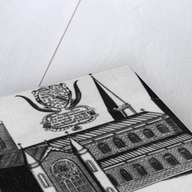 The Southern Exterior of Durham Cathedral,1660 by English School