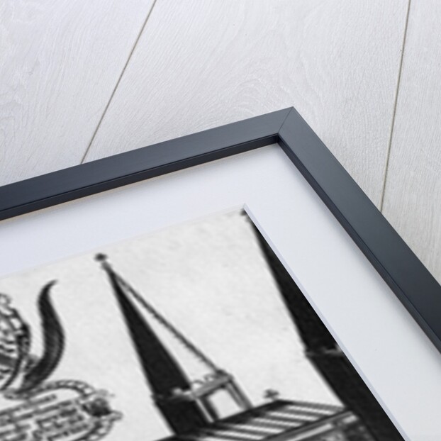 The Southern Exterior of Durham Cathedral,1660 by English School