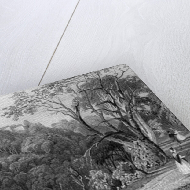 Castle Eden Hall, Durham, 1833 by Thomas Allom