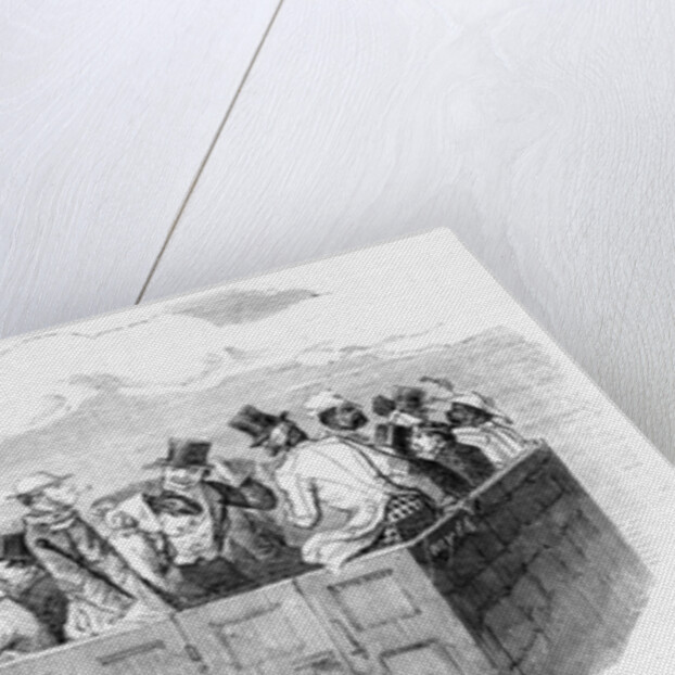 Epson Races 1847: The Railway - Third Class by English School