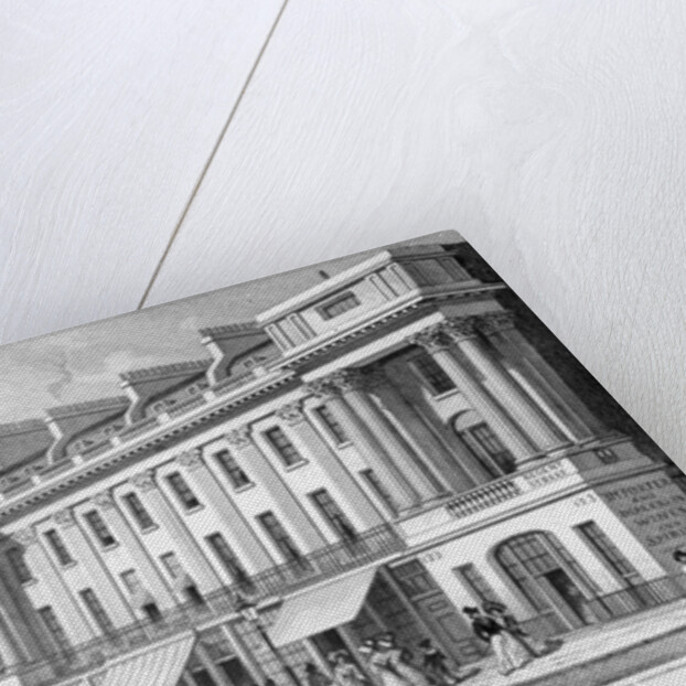 Part of the east side of Regent Street, London by Thomas Hosmer Shepherd