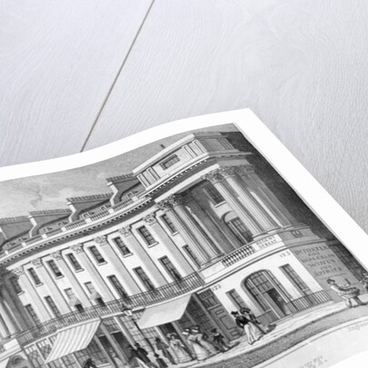 Part of the east side of Regent Street, London by Thomas Hosmer Shepherd