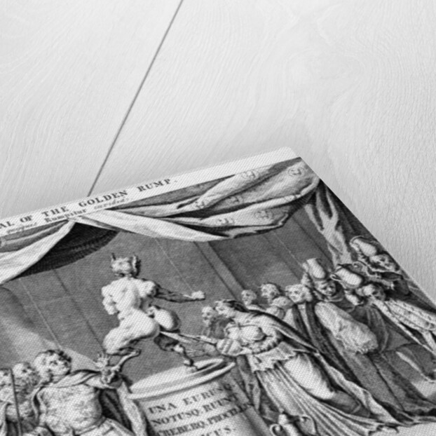 Festival of the Golden Rump, 1737 by English School