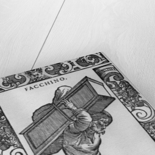 The Porter 'Il Facchino' by Cesare Vecellio