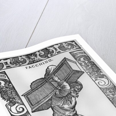 The Porter 'Il Facchino' by Cesare Vecellio