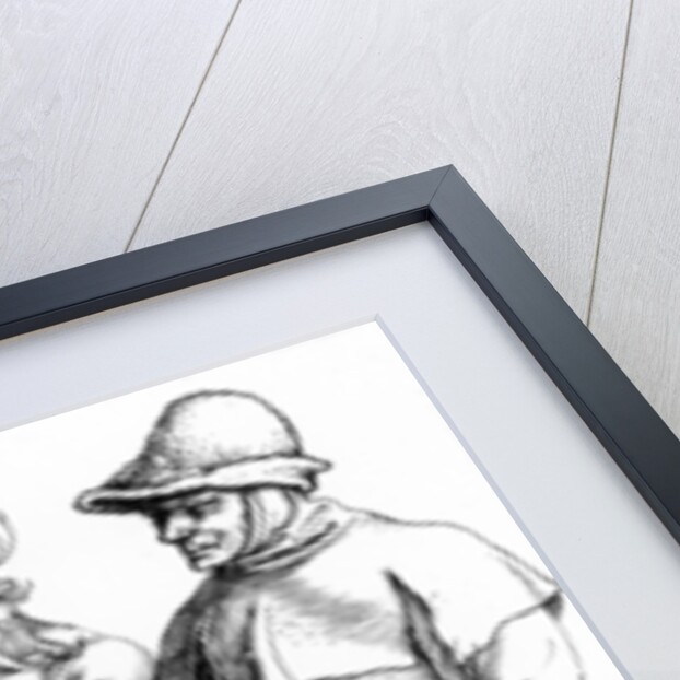 Three Peasants in Converation, c.1497 by Albrecht Dürer or Duerer