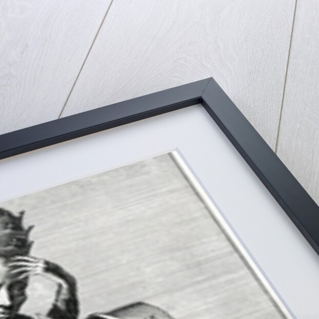 His Holiness and His Prime Minister, 1729 by English School