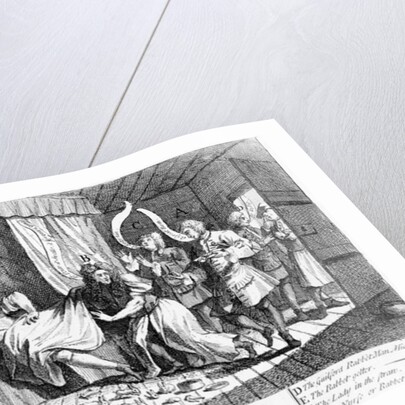 Cunicularii or the Wise Men of Godliman in Consultation, 1726 by William Hogarth