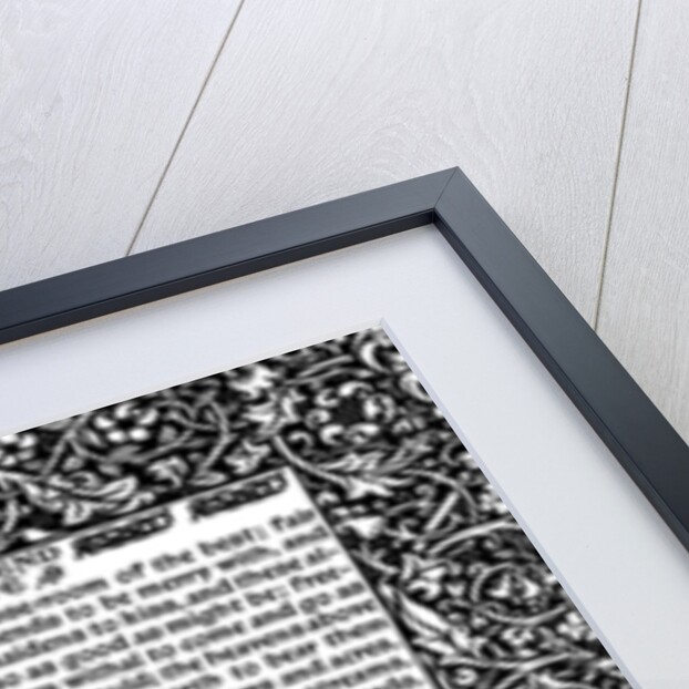 Front Page of Chapter I, taken from The Well at World's End by William Morris, 1896 by William Morris