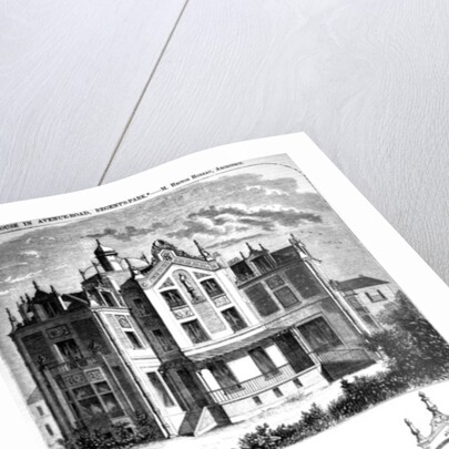 House in Avenue Road, Regent's Park, designed by Hector Horeau, 1859 by English School