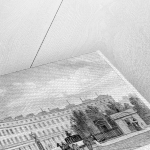 East Side of Park Crescent, 1830 by English School