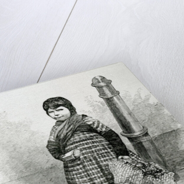 The Lucifer Match Girl, c.1840 by English School