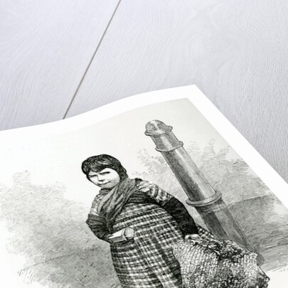 The Lucifer Match Girl, c.1840 by English School