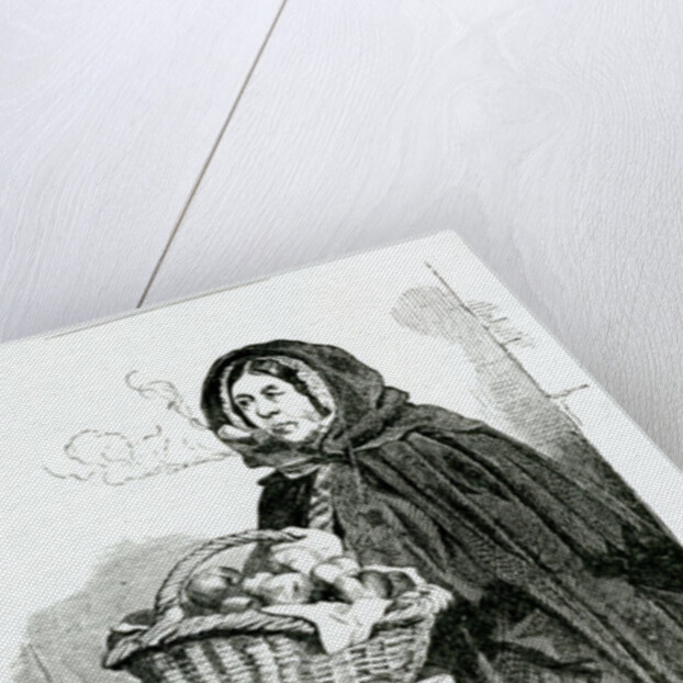 The Irish Street Seller, c.1840 by English School