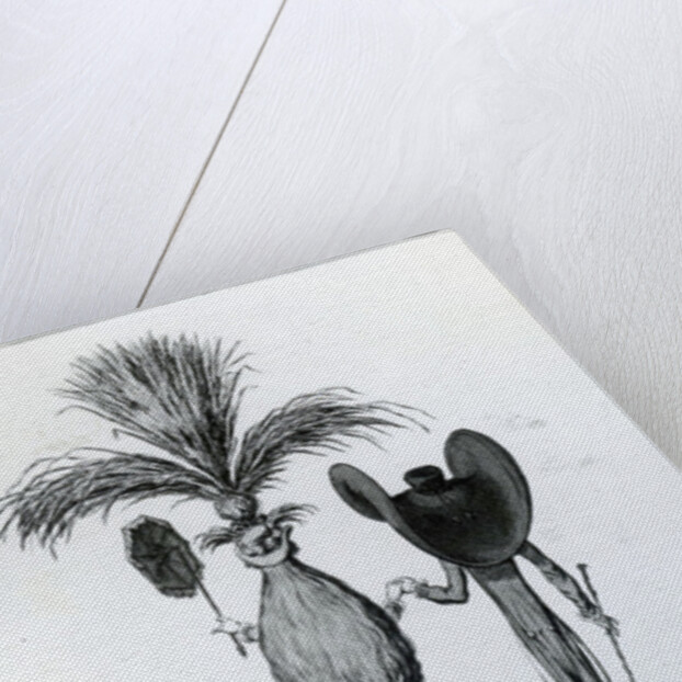 Parasols, for 1795 by James Gillray