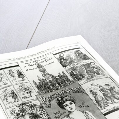 Advertisement for Beecham's Pills, the Rosebud of Health, 1890 by English School