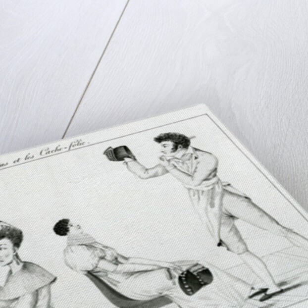 Le Bon Genre - Les Titus et les caches-folie, 1812 by French School