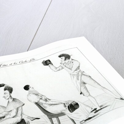 Le Bon Genre - Les Titus et les caches-folie, 1812 by French School