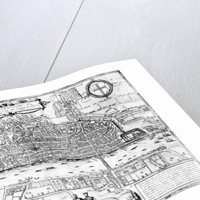 Londinium Feracissimi Angliae Regni Metropolis, illustration taken from 'London in the time of the Tudors' by Sir Walker Besant, 1904 by English School