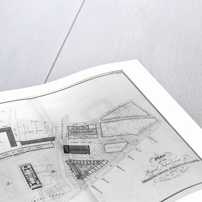 Plan of the Proposed Improvements at Charing Cross, St. Martin's Lane and Entrance to the Strand, engarved by James Basire, 1826 by English School