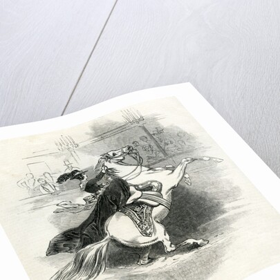 Astley's Amphitheatre, London, Scene in the circus by English School