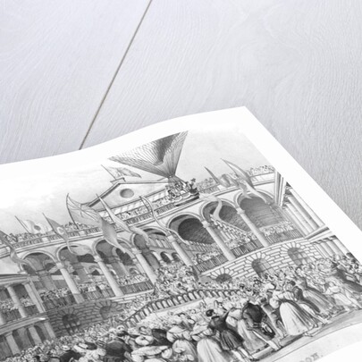 New Hungerford Market, 1833 by English School